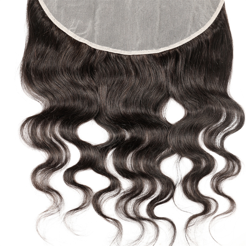 Virgin Human Hair Body Wave 13x4 13x6 Transparent Lace Frontal - 图片 4